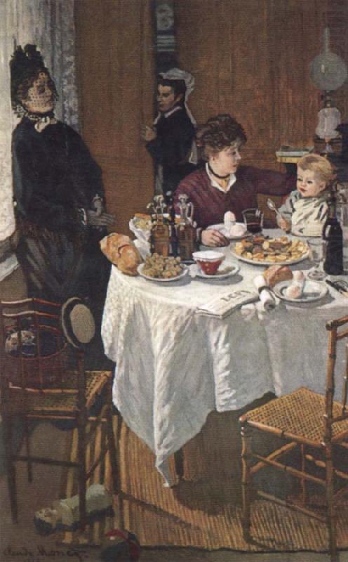 the Fruhstuck, Claude Monet